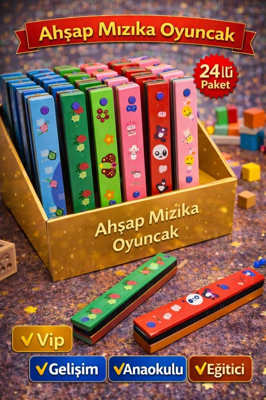 AHŞAP MIZIKA / 24LÜ PAKET